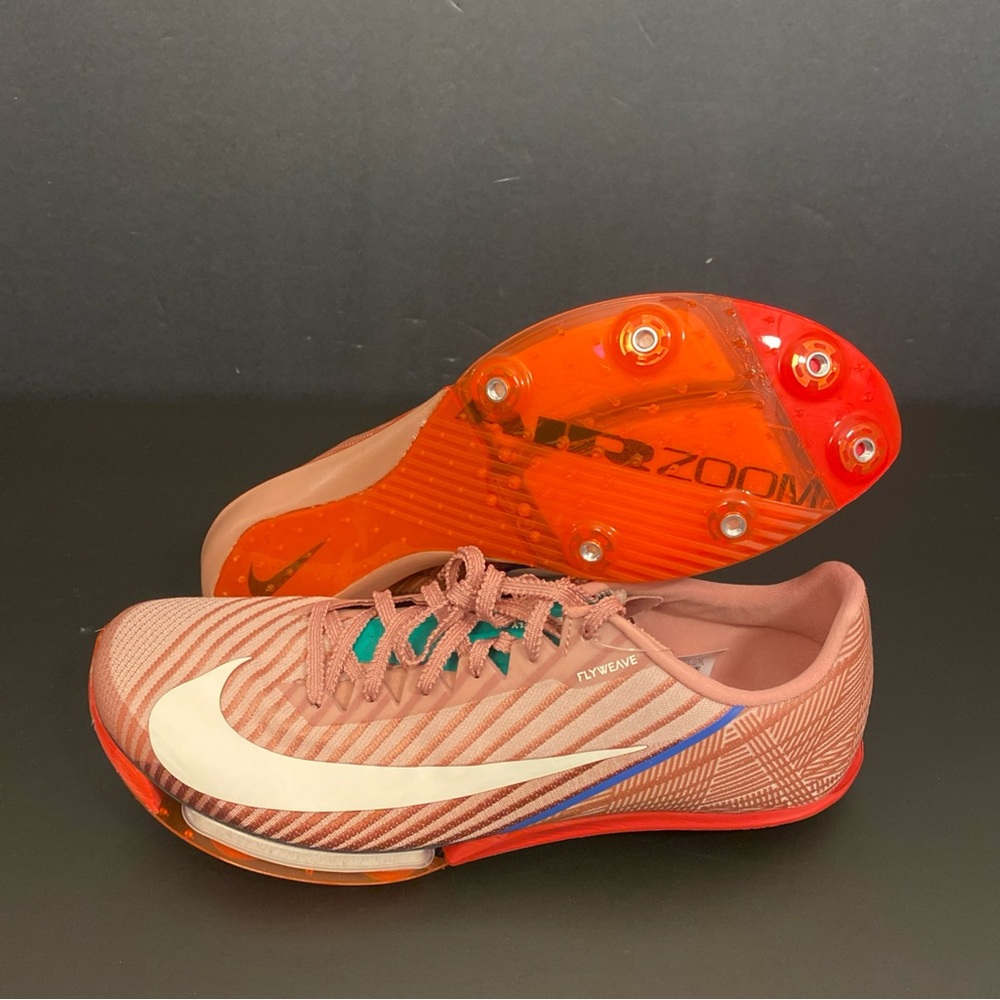 Size 9.5 Nike Air Zoom Maxfly 2 The Armory Pack HQ2058-600 New With Spikes